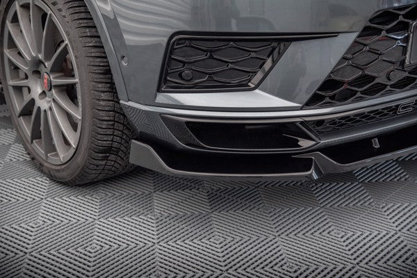 Maxton Front Splitter V.1 Cupra Ateca - Gloss Black