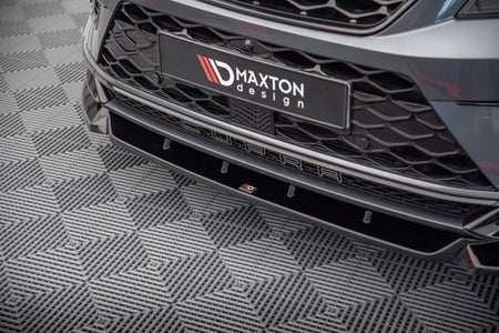 Maxton Front Splitter V.1 Cupra Ateca - Gloss Black