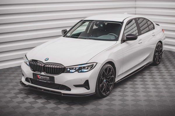 Maxton Front Splitter V.1 BMW 3 G20 / G21 - Gloss Black