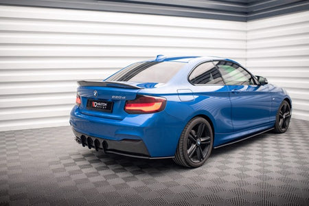 Maxton Street Pro Rear Diffuser BMW 2 M-Pack F22 - Black