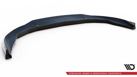 Maxton Front Splitter V.3 Audi E-Tron Gt / RS Gt Mk1 - Gloss Black