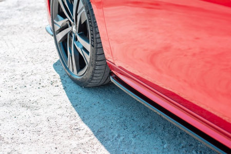 Maxton Side Skirts Diffusers Peugeot 508 Mk2 - Gloss Black