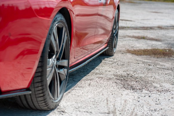 Maxton Side Skirts Diffusers Peugeot 508 Mk2 - Gloss Black