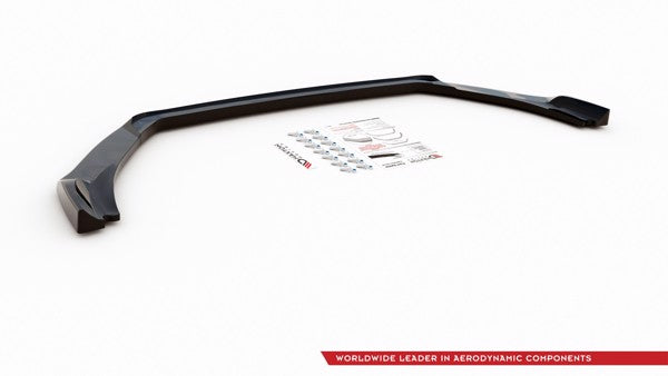 Maxton Front Splitter V.5 Ford Fiesta Mk8 St / St-Line - Gloss Black