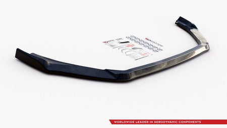 Maxton Front Splitter V.5 Ford Fiesta Mk8 St / St-Line - Gloss Black