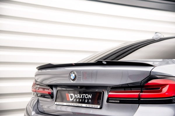 Maxton Spoiler Cap BMW 5 G30 Facelift M-Pack - Gloss Black