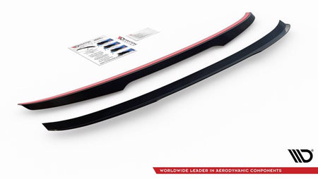Maxton Spoiler Cap BMW 5 G30 Facelift M-Pack - Gloss Black