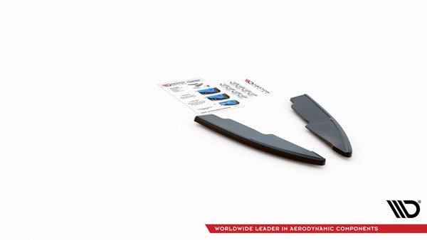 Maxton Rear Side Splitters Ford Kuga St-Line Mk3 - Gloss Black