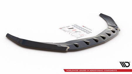 Maxton Front Splitter V.1 Mercedes-Benz A45 Aero W176 Facelift - Gloss Black