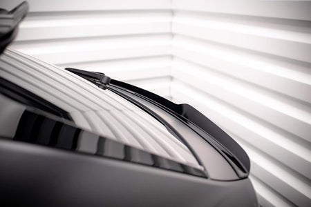 Maxton Lower Spoiler Cap Audi RSQ8 Mk1 - Gloss Black