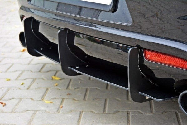 Maxton VW Scirocco R Rear Diffuser & Rear Side Splitters