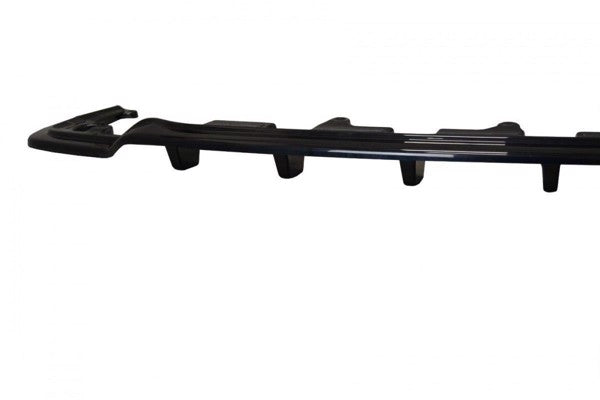 Maxton Central Rear Splitter Lexus Rx Mk4 H (With Vertical Bars) - Gloss Black