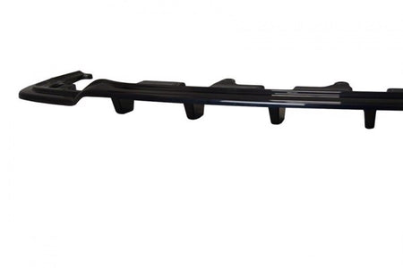 Maxton Central Rear Splitter Lexus Rx Mk4 H (With Vertical Bars) - Gloss Black