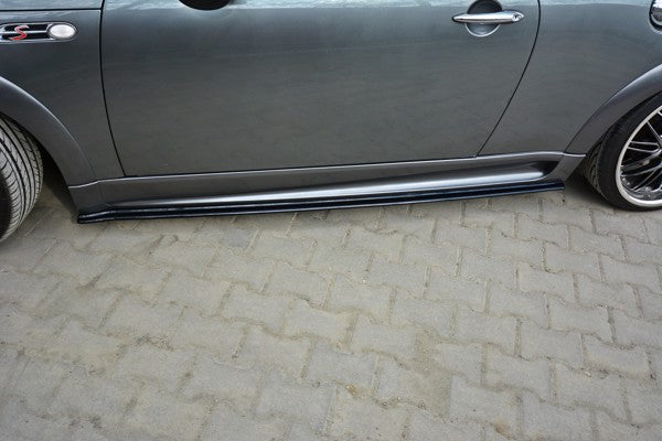 Maxton Side Skirts Diffusers Mini R53 Cooper S Jcw - Gloss Black