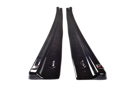 Maxton Side Skirts Diffusers Mercedes-Benz S-Class Amg-Line W222 - Gloss Black