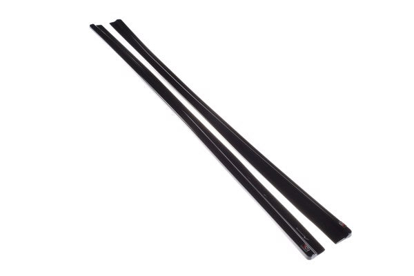 Maxton Side Skirts Diffusers Mercedes-Benz S-Class Amg-Line W222 - Gloss Black