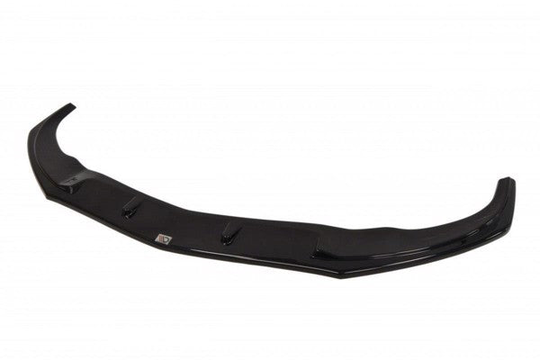 Maxton Front Splitter V.2 Mercedes Cla 45 Amg C117 (Preface) - Gloss Black