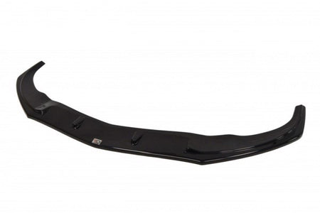 Maxton Front Splitter V.2 Mercedes Cla 45 Amg C117 (Preface) - Gloss Black