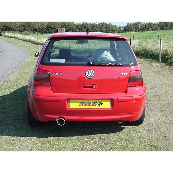 Milltek Cat-back Volkswagen Golf Mk4 337 Anniversary 180bhp