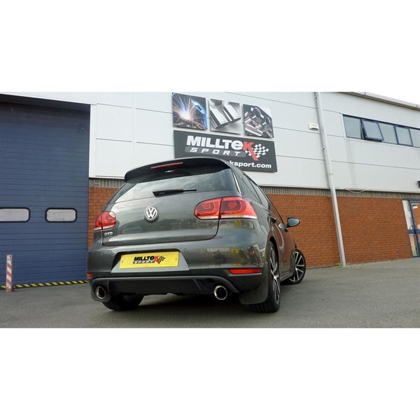 Milltek Cat-back Volkswagen Scirocco GT 2.0 TDI CR 170
