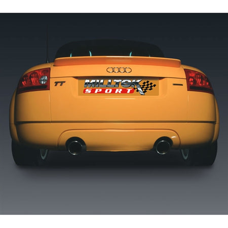 Milltek Cat-back Audi TT 180 / 225 quattro Coupe & Roadster