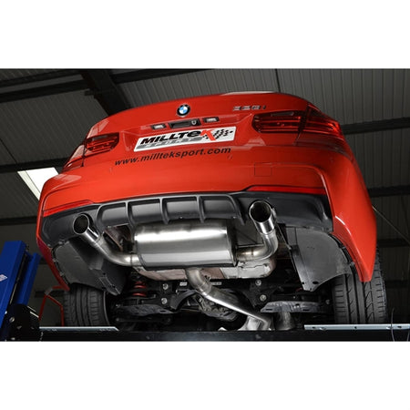 Milltek Cat-back BMW 3 Series F30 328i M Sport Automatic (without Tow Bar‚ None xDrive & N20 Engine Only)