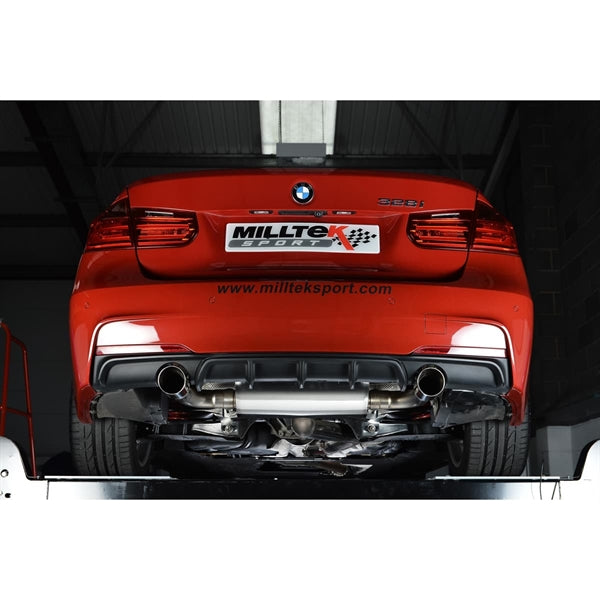 Milltek Cat-back BMW 3 Series F30 328i M Sport Automatic (without Tow Bar‚ None xDrive & N20 Engine Only)