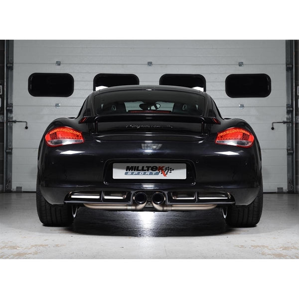 Milltek Cat-back Porsche Cayman S 3.4 987 Gen2