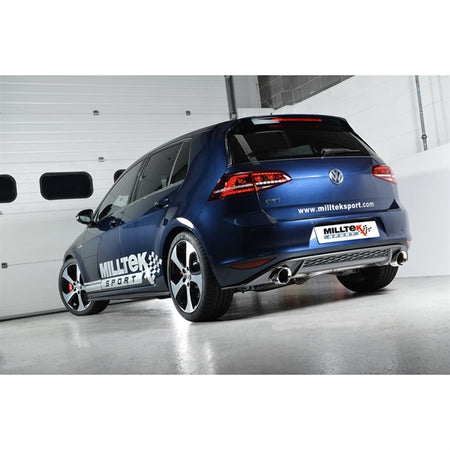 Milltek Cat-back Volkswagen Golf MK7 GTi (including GTi Performance Pack‚ Clubsport & Clubsport S models)