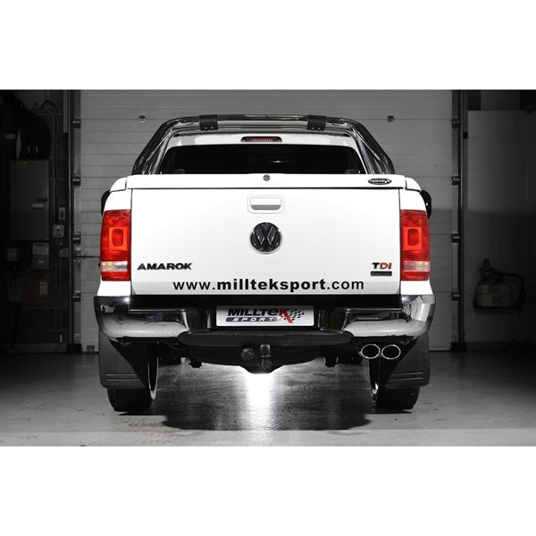 Milltek Cat-back Volkswagen Amarok 2.0 BiTDI 163 & 180PS