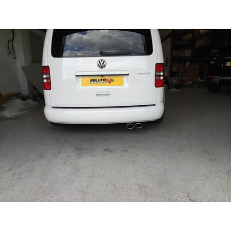 Milltek Cat-back Volkswagen Caddy 2.0TDI 140PS 2WD Manual and DSG (not Maxi models)
