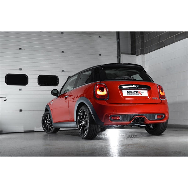 Milltek Cat-back New Mini Mk3 (F56) Mini Cooper S 2.0 Turbo (UK and European models & Pre-LCI Only)