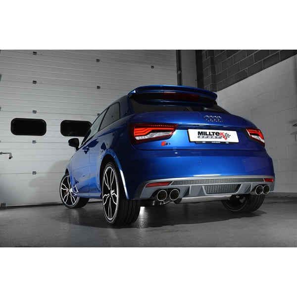 Milltek Cat-back Audi S1 2.0 TFSI quattro