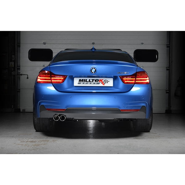 Milltek Downpipe BMW 4 Series F32 428i Coupé (Automatic Gearbox‚ without Tow Bar‚ None xDrive & N20 Engine Only)