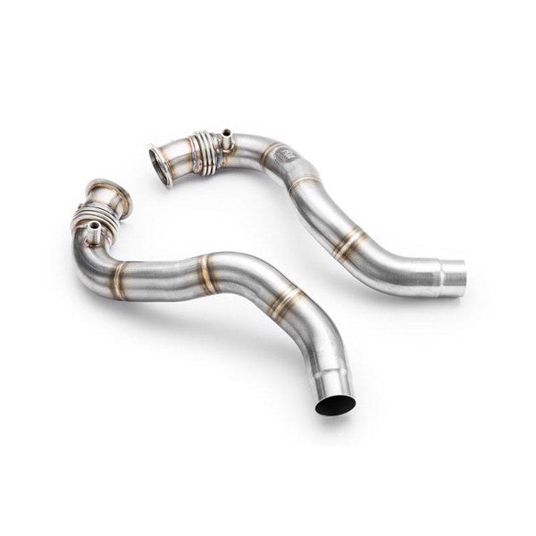 RM Motors Downpipe BMW F15, F85 x5 50ix, x5 M N63N, S63R