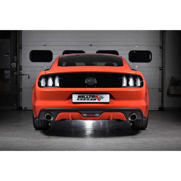 Milltek Cat-back Ford Mustang 2.3 EcoBoost (Fastback)