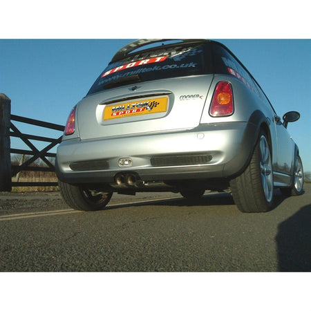 Milltek Cat-back New Mini Mk1 (R53) Cooper S