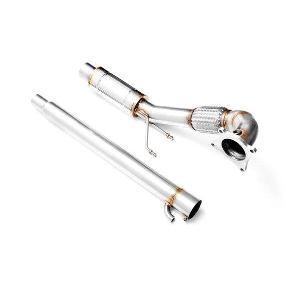 RM Motors Downpipe AUDI TT 8J 2.0 TFSI + SILENCER