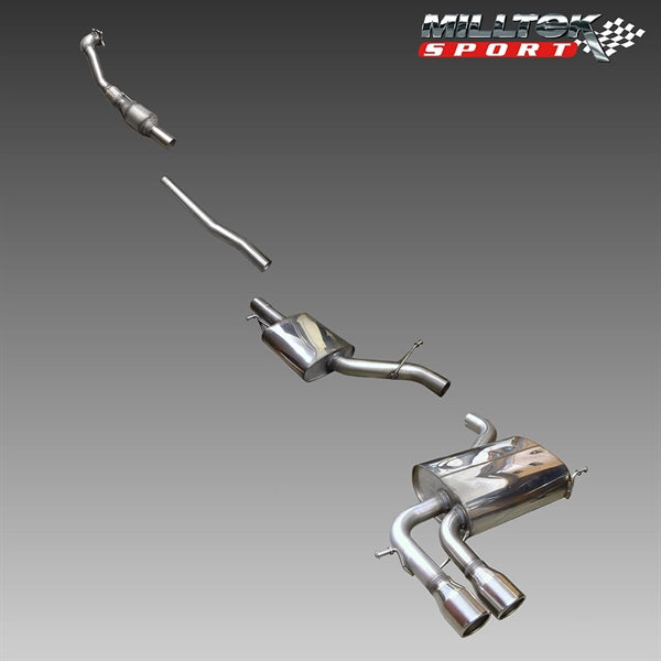 Milltek Downpipe Audi A3 1.8 TSI 2WD 3-Door