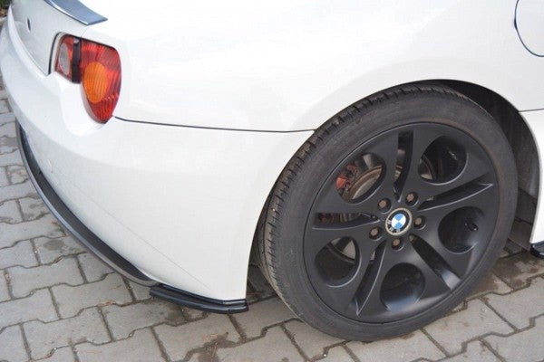 Maxton Rear Side Splitters BMW Z4 E85 / E86 (Preface) - Gloss Black