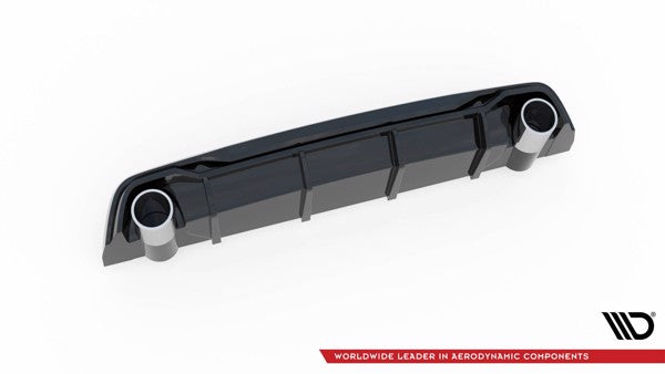 Maxton Rear Valance + Exhaust Ends Imitation Peugeot 308 Gt Mk2 Facelift