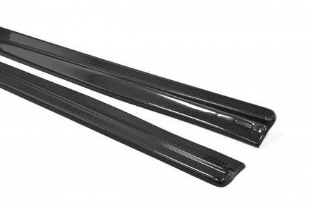 Maxton Side Skirts Diffusers Mercedes Cl-Class C215 - Gloss Black