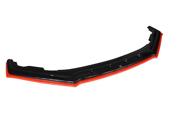 Maxton Front Splitter V.4 Subaru Brz Facelift - Gloss Black + Red