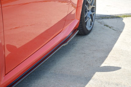 Maxton Side Skirts Diffusers Audi TT RS 8S - Gloss Black