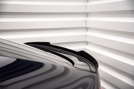 Maxton Spoiler Cap For BMW 6 Gt G32 M-Pack - Gloss Black