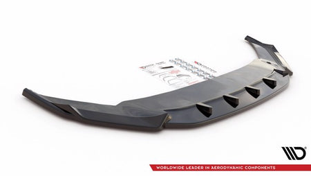 Maxton Front Splitter V.1 Volkswagen Arteon R-Line Facelift - Gloss Black