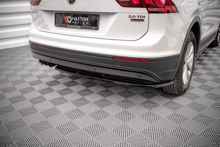 Maxton Rear Side Splitters Volkswagen Tiguan Mk2 - Gloss Black