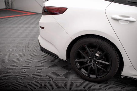 Maxton Rear Side Splitters V.2 Kia Optima Mk4 Facelift - Gloss Black