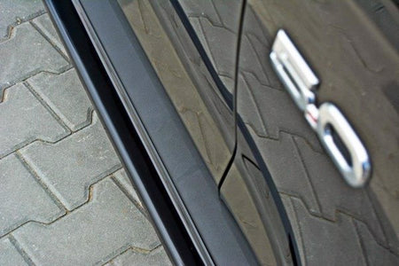 Maxton Side Skirts Diffusers Ford Mustang Gt Mk6 - Gloss Black