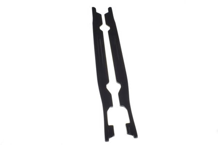 Maxton Side Skirts Diffusers For BMW 3 G20 M-Pack - Gloss Black